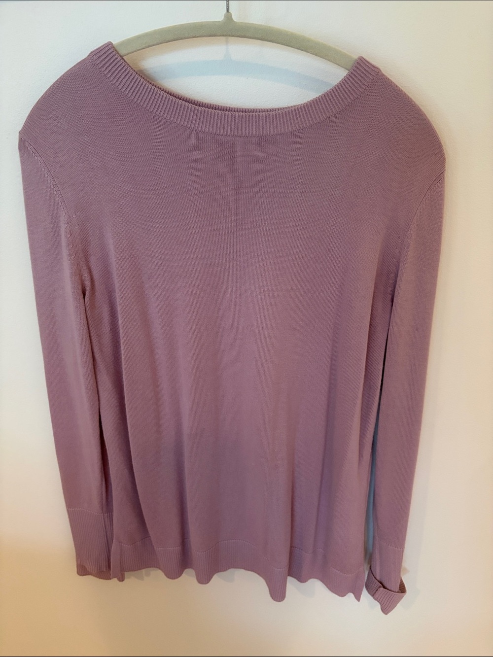 lululemon athletica Lightweight Long-Sleeve Crewneck — Dusty Mauve
